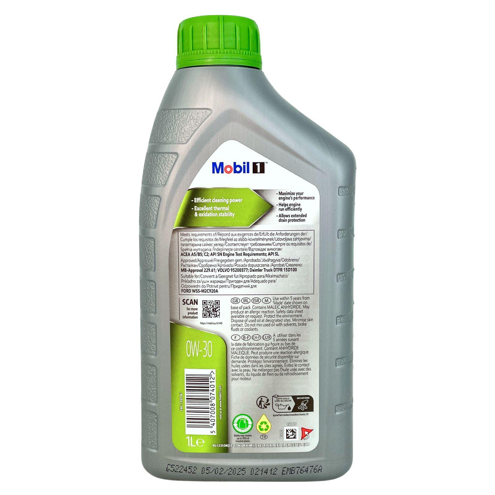 Mobil 1 ESP LV 0W-30 1 Liter