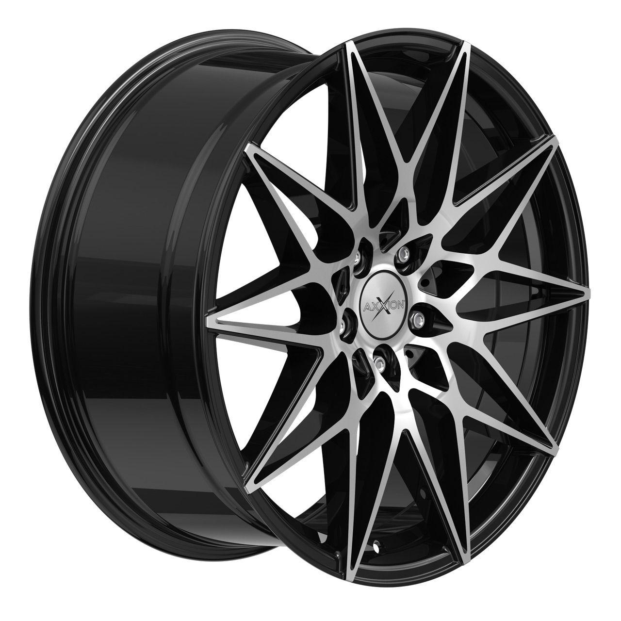 AXXION AX9 black full machined 8.5Jx19 5x112 ET25