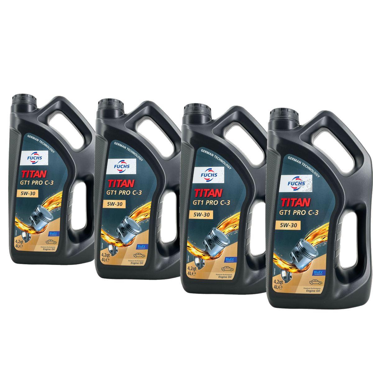 Fuchs Titan GT1 PRO C-3 5W-30 4x4 Liter