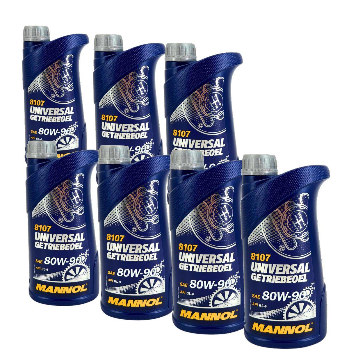 Mannol Universal 80W-90 GL-4 7x1 Liter