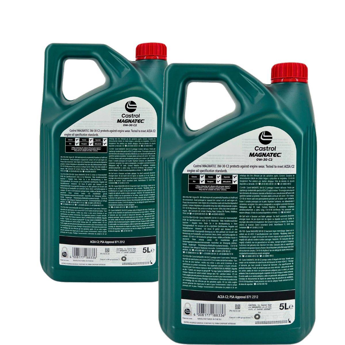 Castrol Magnatec 0W-30 C2 2x5 Liter