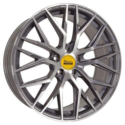 MAM WHEELS MAM RS4 palladium front polished 8.5Jx20 5x114.3 ET45