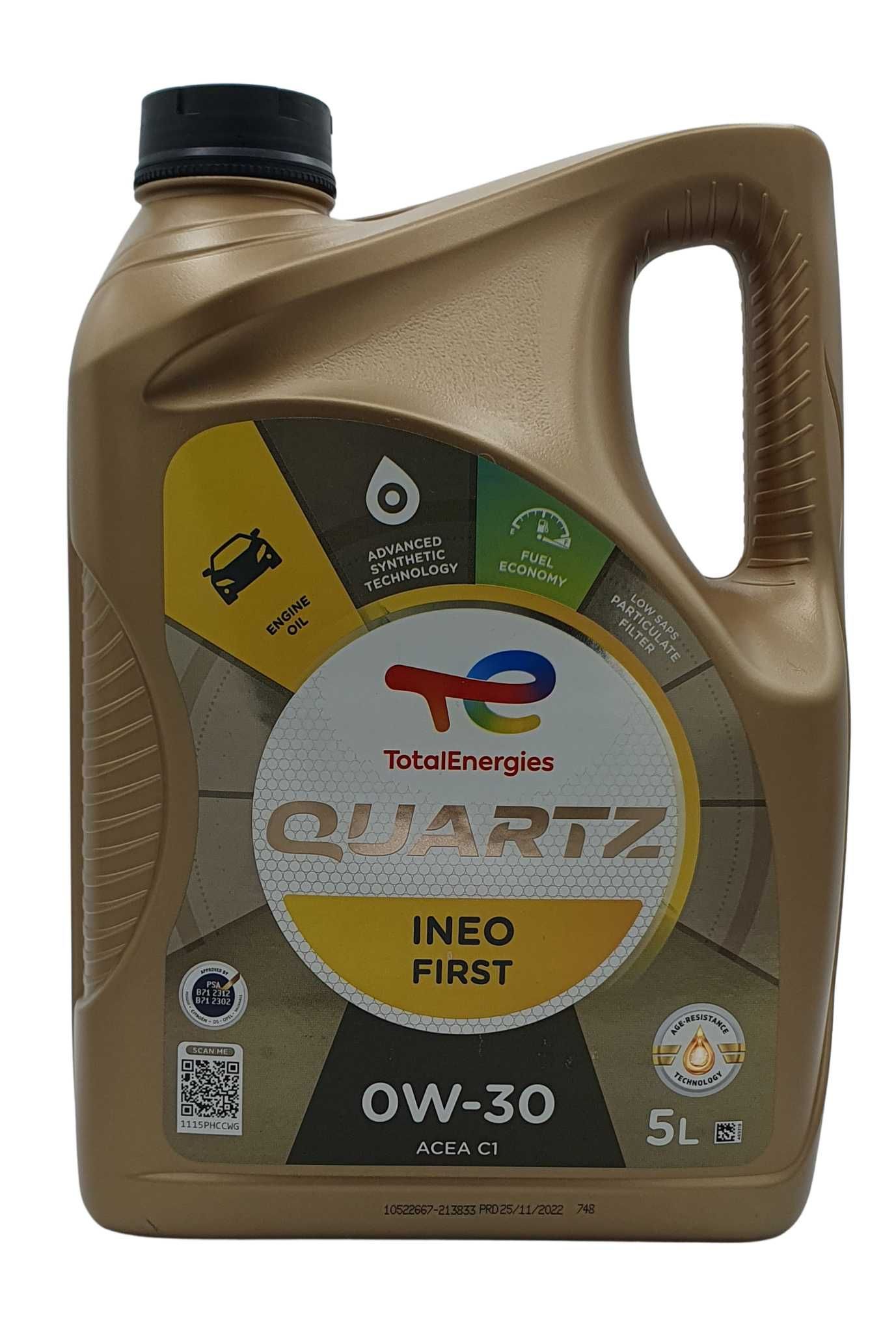 Total Quartz INEO First 0W-30 5 Liter