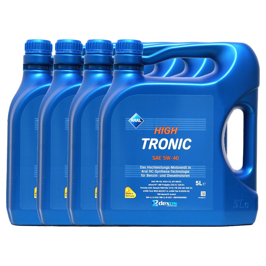 Aral HighTronic 5W-40 4x5 Liter