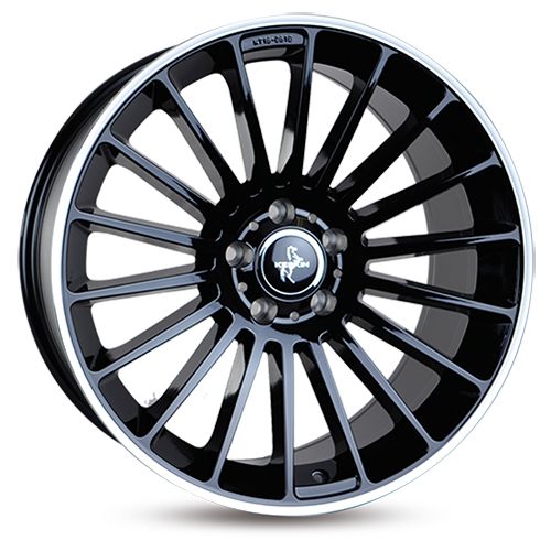 KESKIN KT15 SPEED schwarz polished lip 9.5Jx19 5x120 ET35