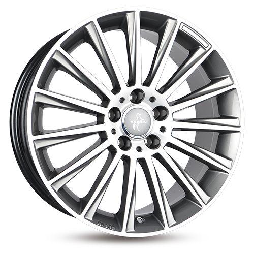 KESKIN WHEELS KT18 TURBO palladium front polished 7.0Jx17 5x112 ET48