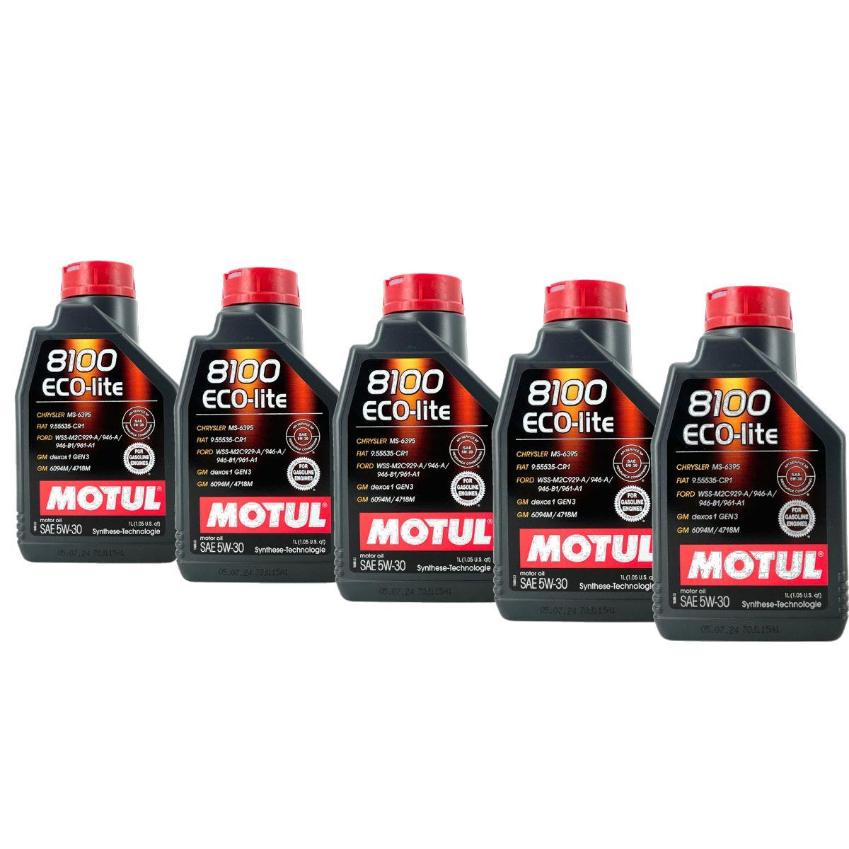 Motul 8100 Eco-lite 5W-30 5x1 Liter