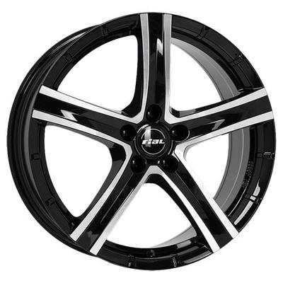 RIAL QUINTO diamantschwarz frontpoliert 9.5Jx20 5x114.3 ET38