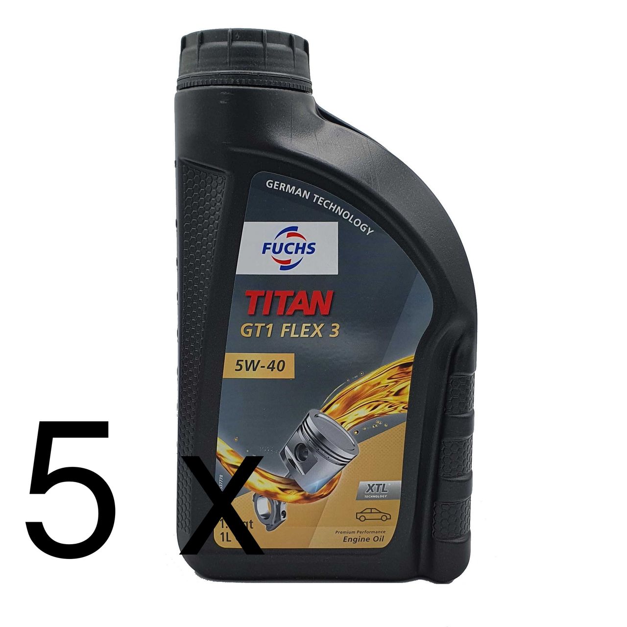 Fuchs Titan GT1 Flex 3 5W-40 5x1 Liter