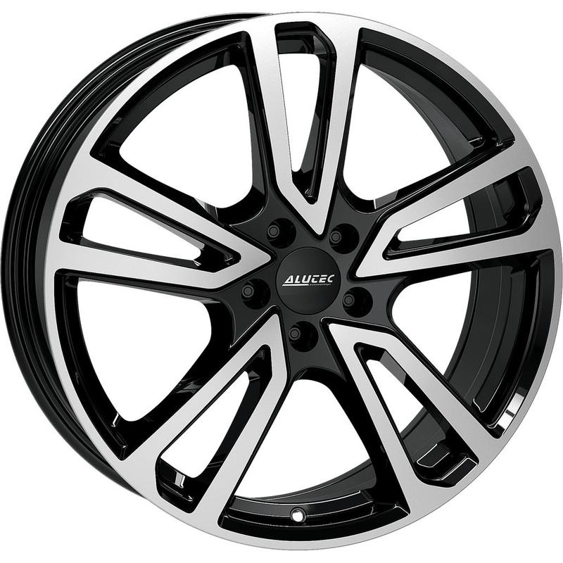 ALUTEC TORMENTA diamond black front polished 7.0Jx18 5x114.3 ET35