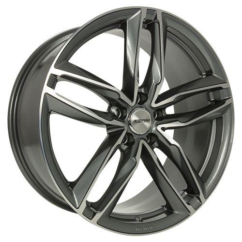 GMP ATOM anthrazit diamantgeschliffen 10.0Jx21 5x112 ET19