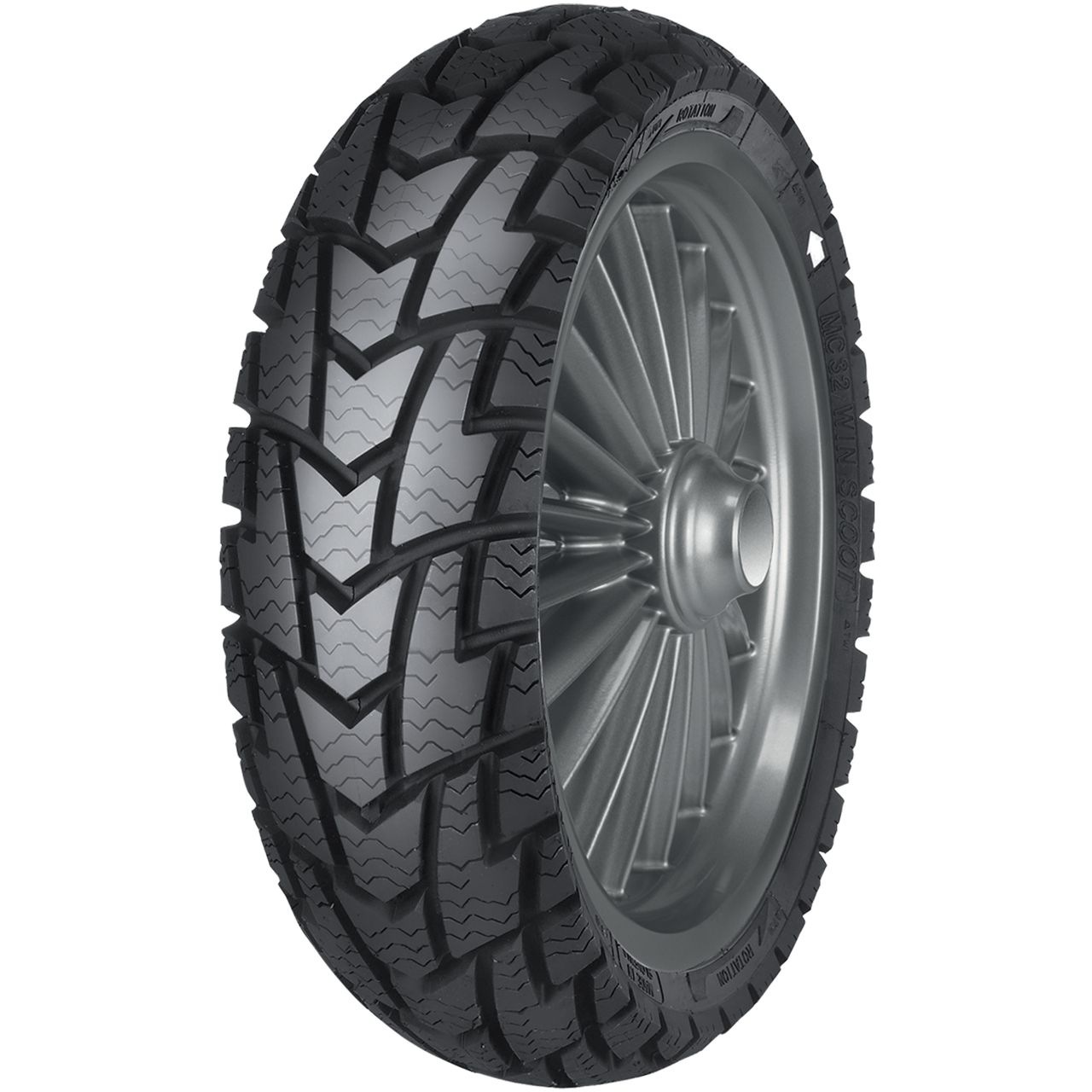MITAS MC-32 WIN SCOOT 130/60 - 13 M/C TL 60P FRONT/REAR M+S