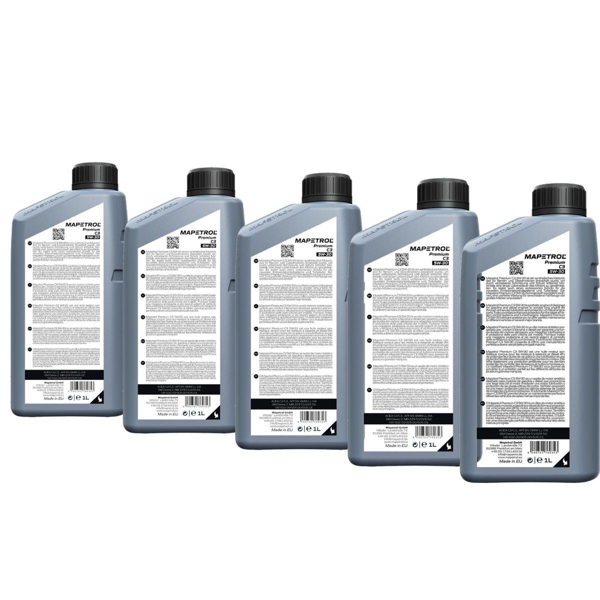 Mapetrol Premium C3 5W-30 5x1 Liter