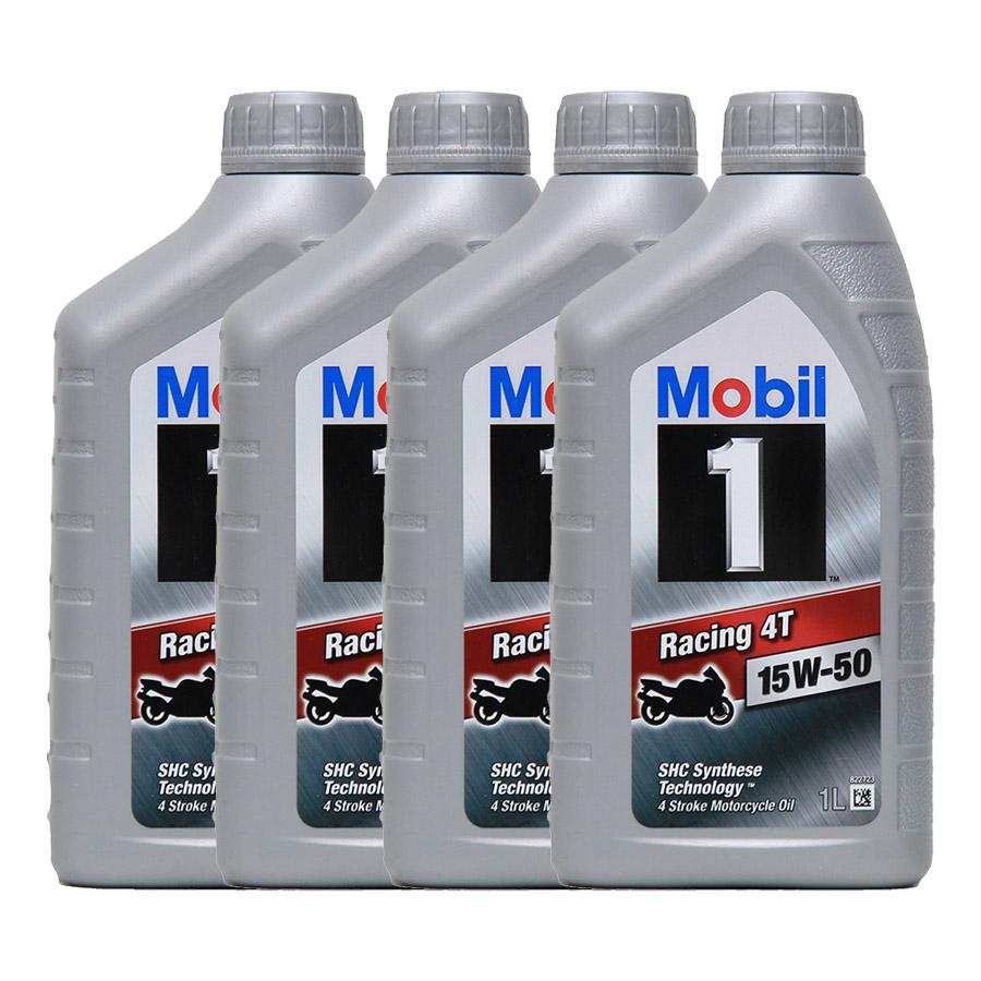 Mobil 1 Racing 4T 15W-50 4x1 Liter