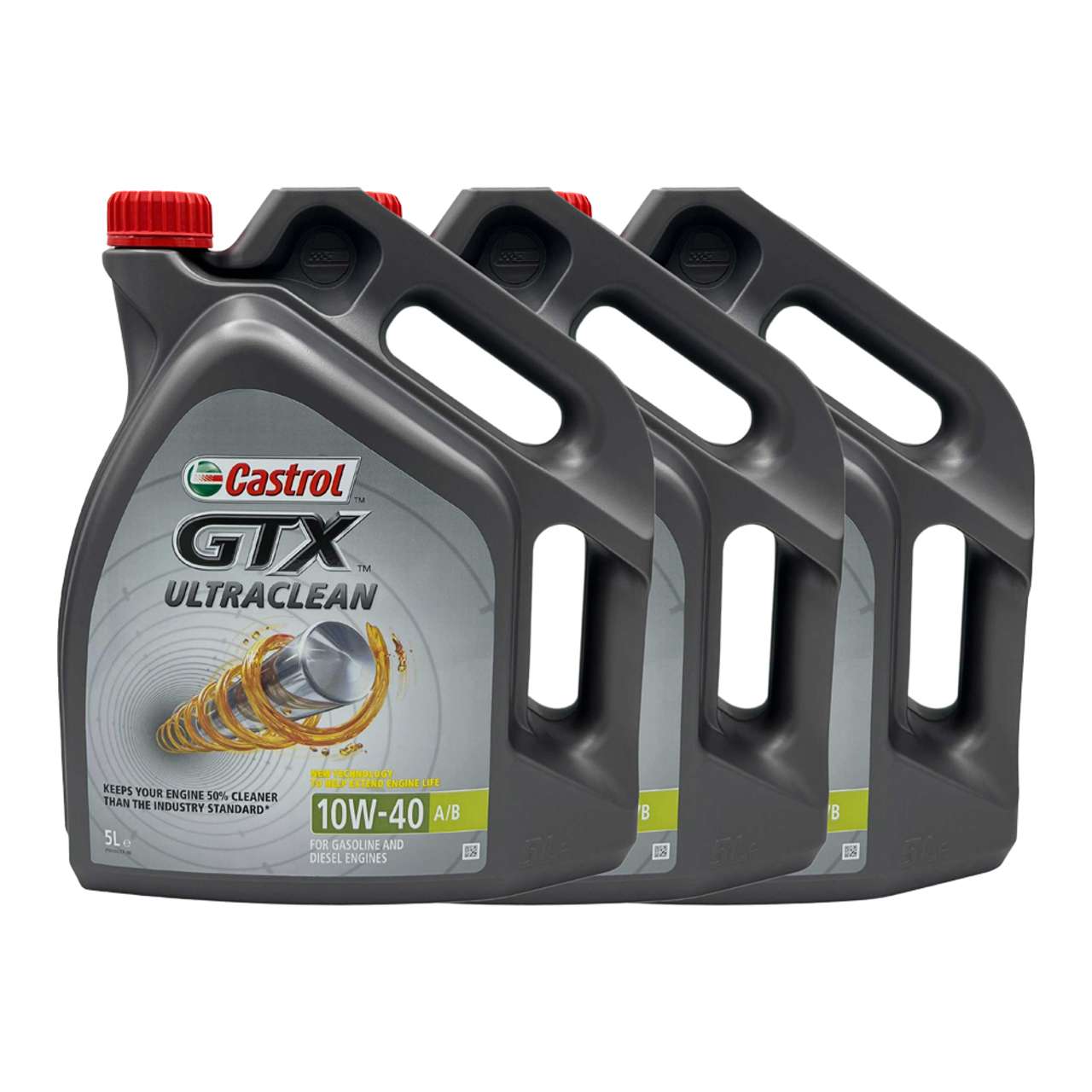 Castrol GTX 10W-40 A3/B4 3x5 Liter