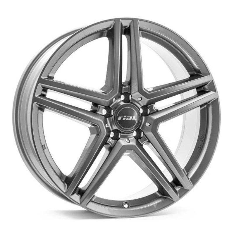 RIAL M10X metal grey 7.5Jx17 5x112 ET36