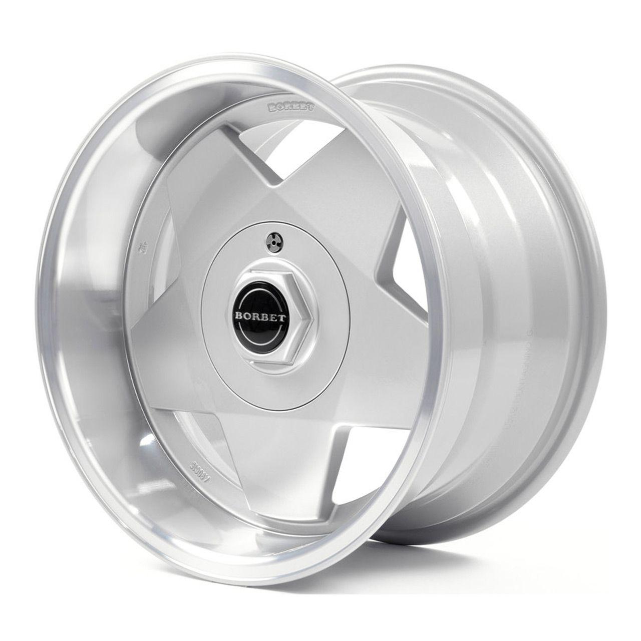 BORBET DESIGN A silber poliert 7.0Jx15 4x100 ET35