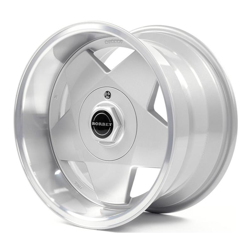 BORBET DESIGN A silber poliert 9.0Jx16 4x100 ET15