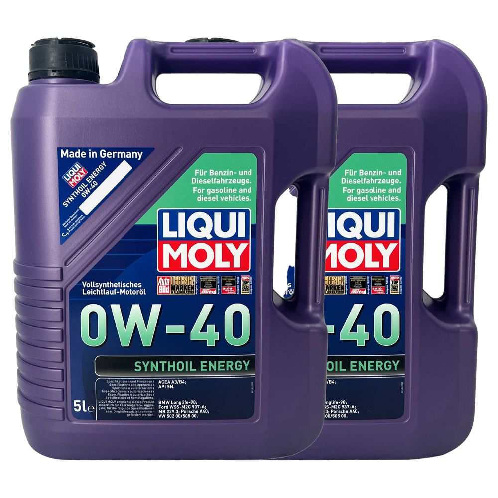 Liqui Moly Synthoil Energy 0W-40 2x5 Liter