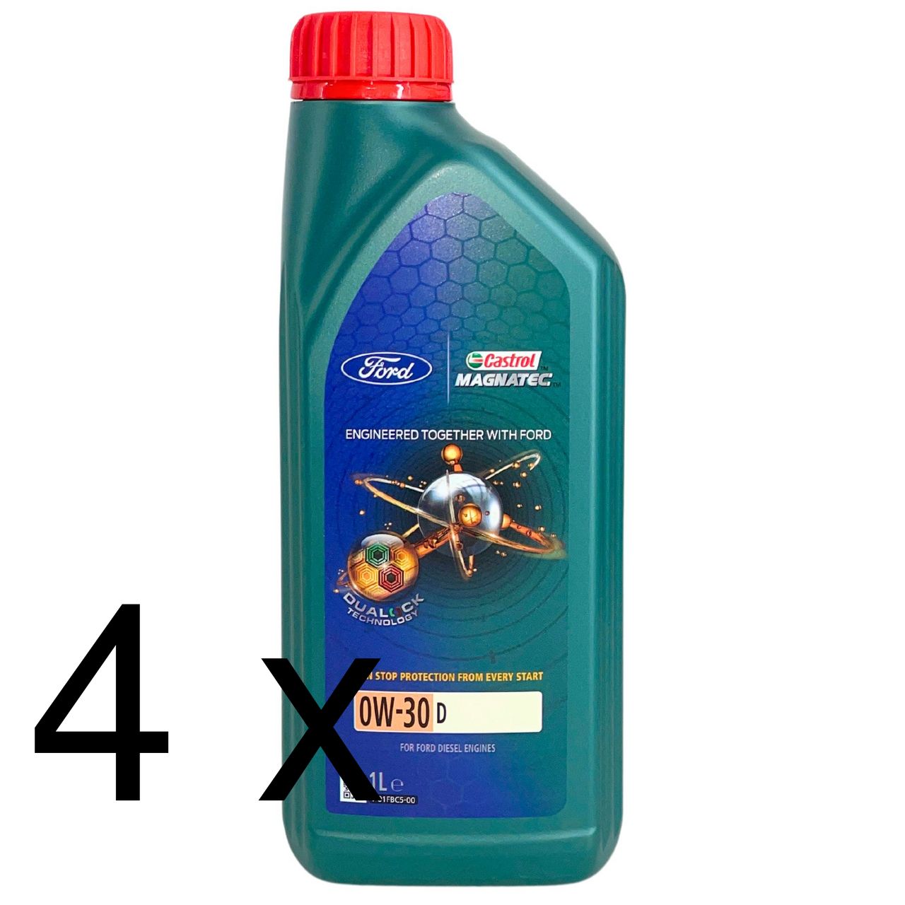 Ford Castrol Magnatec 0W-30 D 4x1 Liter