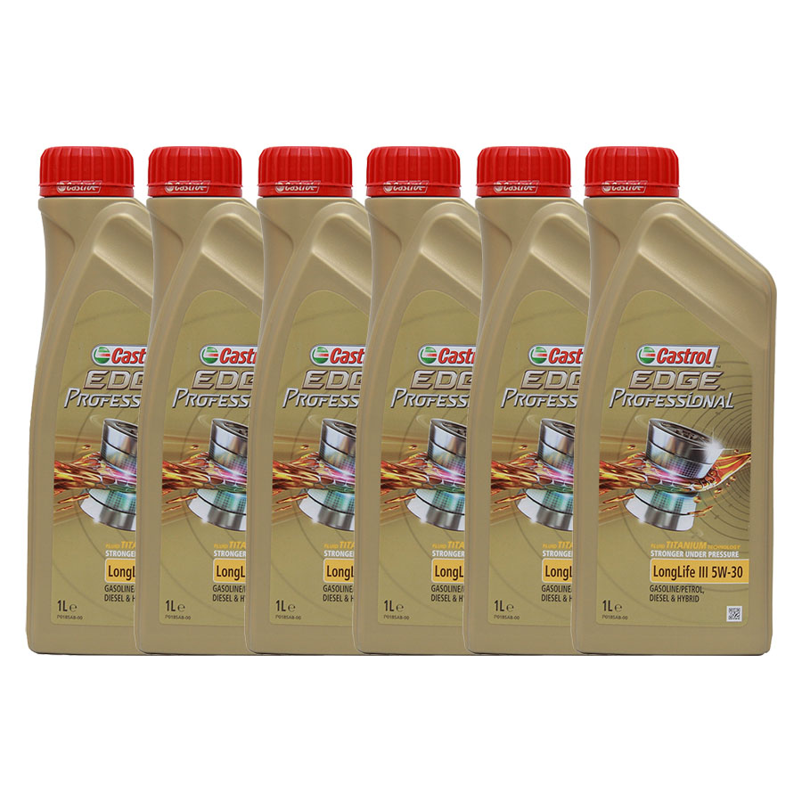 Castrol Edge Professional Fluid Titanium Longlife 3 5W-30 6x1 Liter