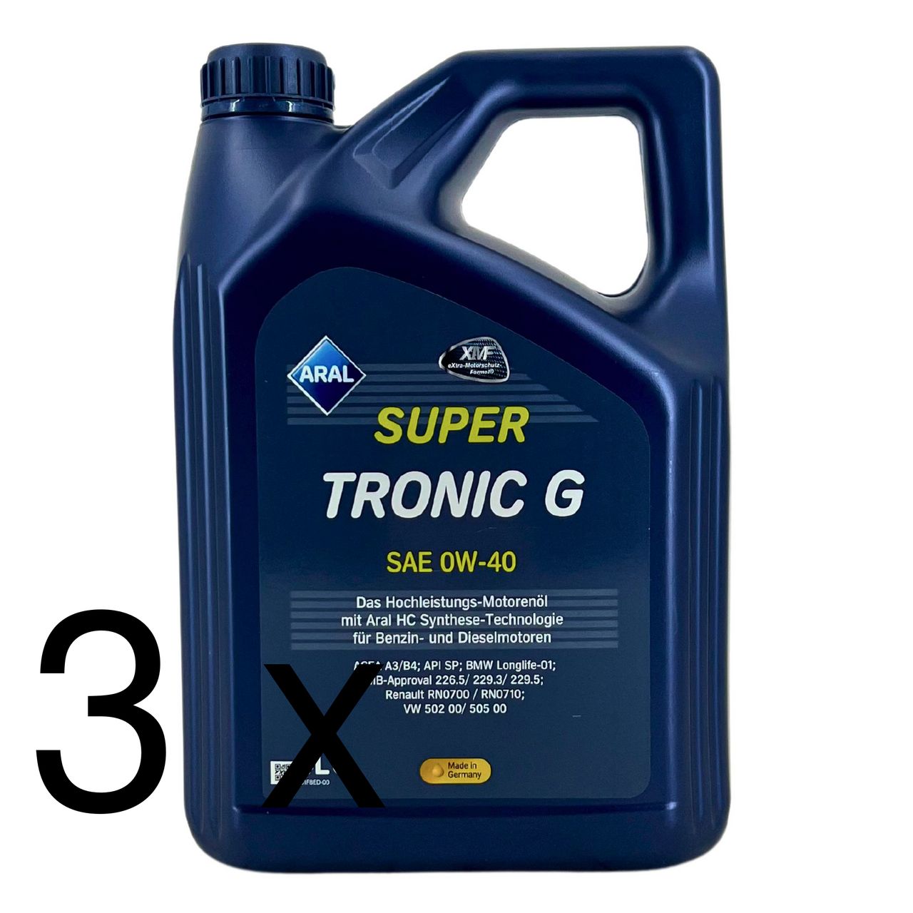 Aral SuperTronic G 0W-40 3x4 Liter