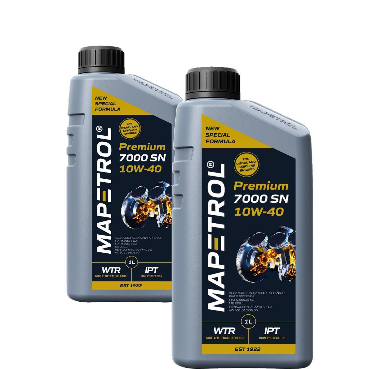 Mapetrol Premium 7000 SN 10W-40 2x1 Liter