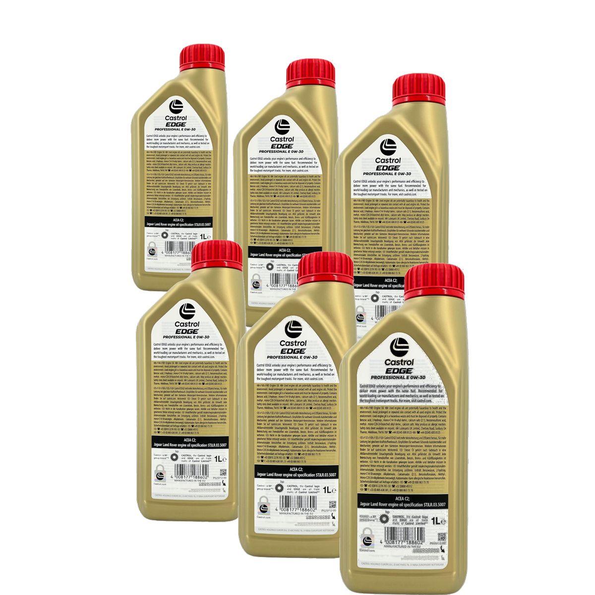 Castrol Edge Professional E 0W-30 6x1 Liter