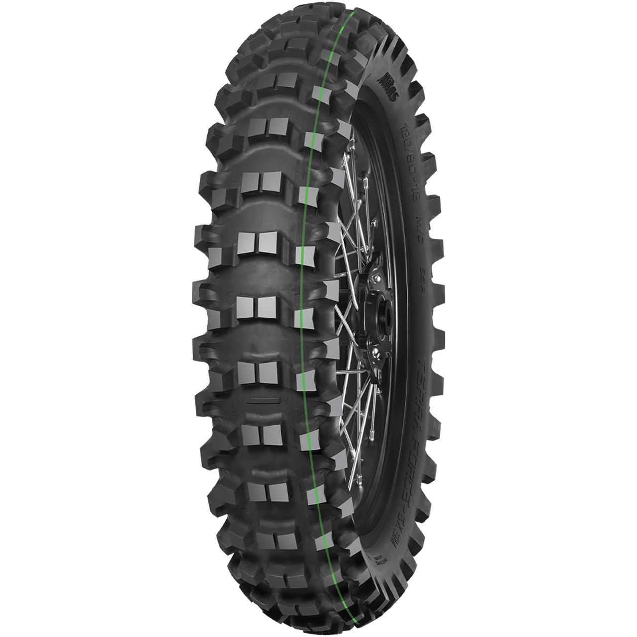 MITAS TERRA FORCE-EX SM SUPERLIGHT (GREEN) 80/100 - 21 M/C TT 51M FRONT
