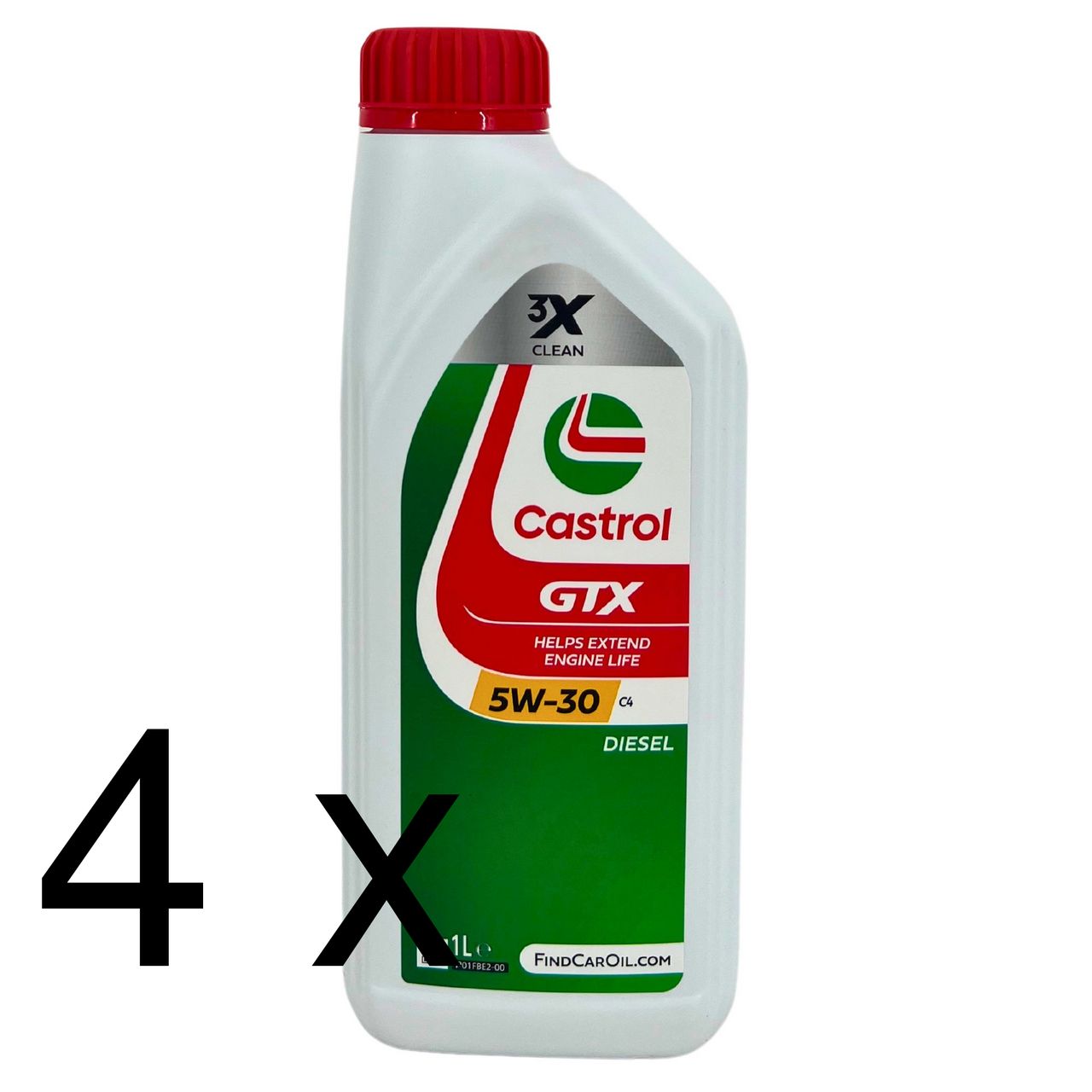 Castrol GTX 5W-30 C4 4x1 Liter