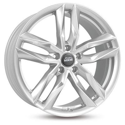 MAM WHEELS MAM RS3 silver painted 8.5Jx19 5x114.3 ET45