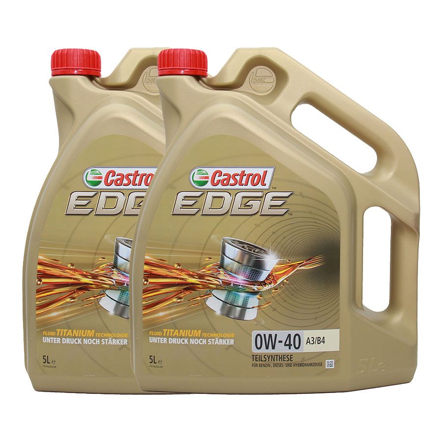 Castrol Edge Fluid Titanium 0W-40 A3/B4 2x5 Liter