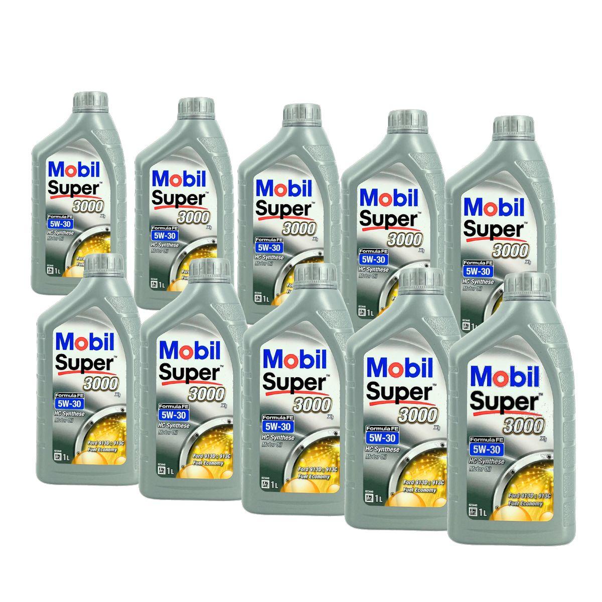 Mobil Super 3000 X1 Formula FE 5W-30 10x1 Liter