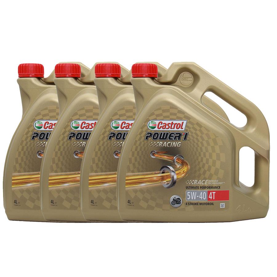 Castrol Power 1 Racing 4T 5W-40 4x4 Liter