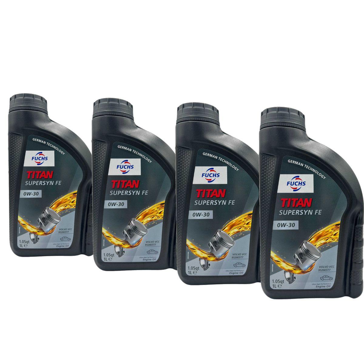 Fuchs Titan Supersyn FE 0W-30 4x1 Liter