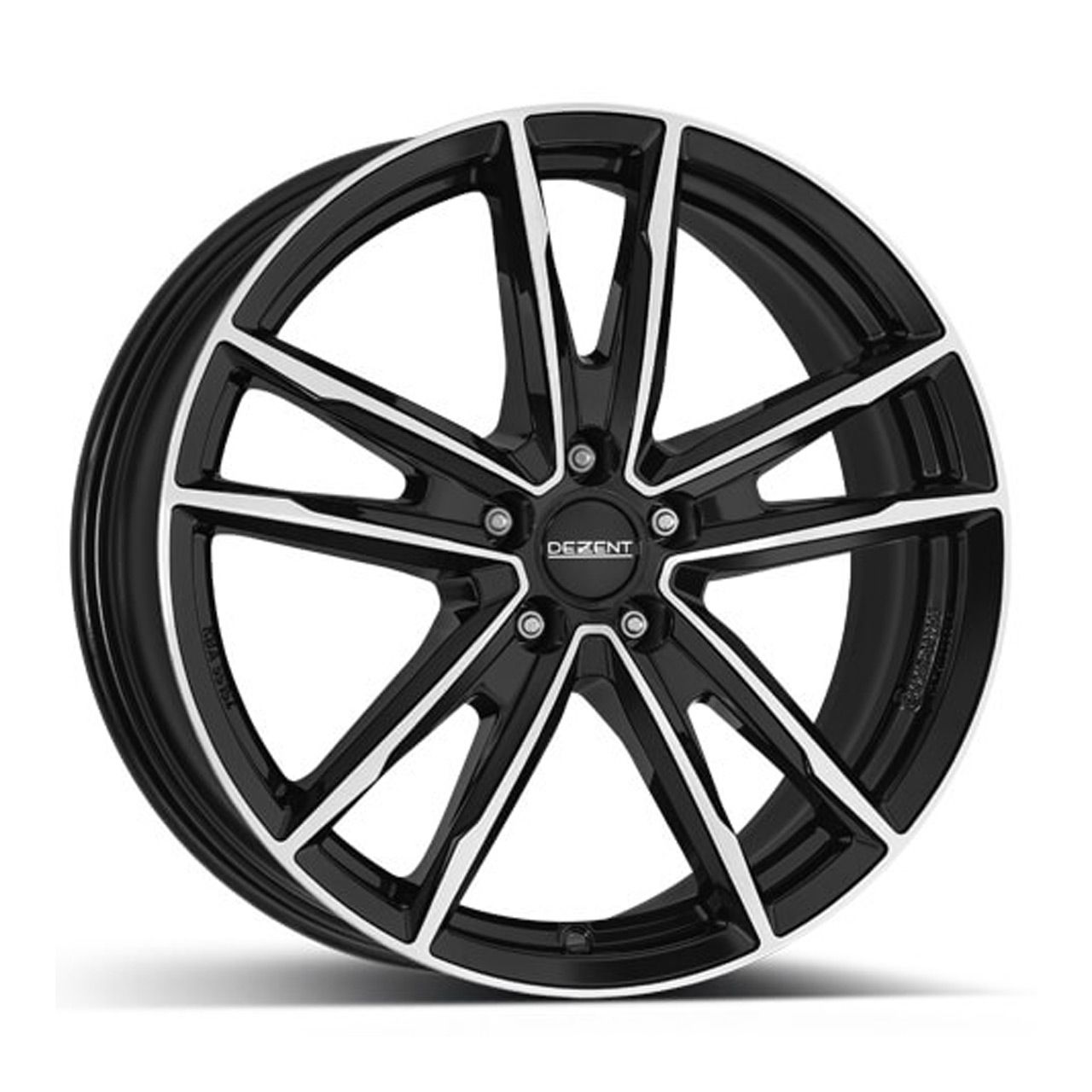 DEZENT DEZENT KF DARK ECE black polished 7.0Jx18 5x114.3 ET40 DEZENT DEZENT KF DARK ECE black polished 7.0Jx18 5x114.3 ET40