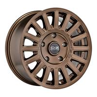 OZ RALLY RAID gloss bronze + black lettering 8.0Jx17 6x139.7 ET35