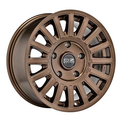 OZ RALLY RAID gloss bronze + black lettering 8.5Jx18 5x120 ET38