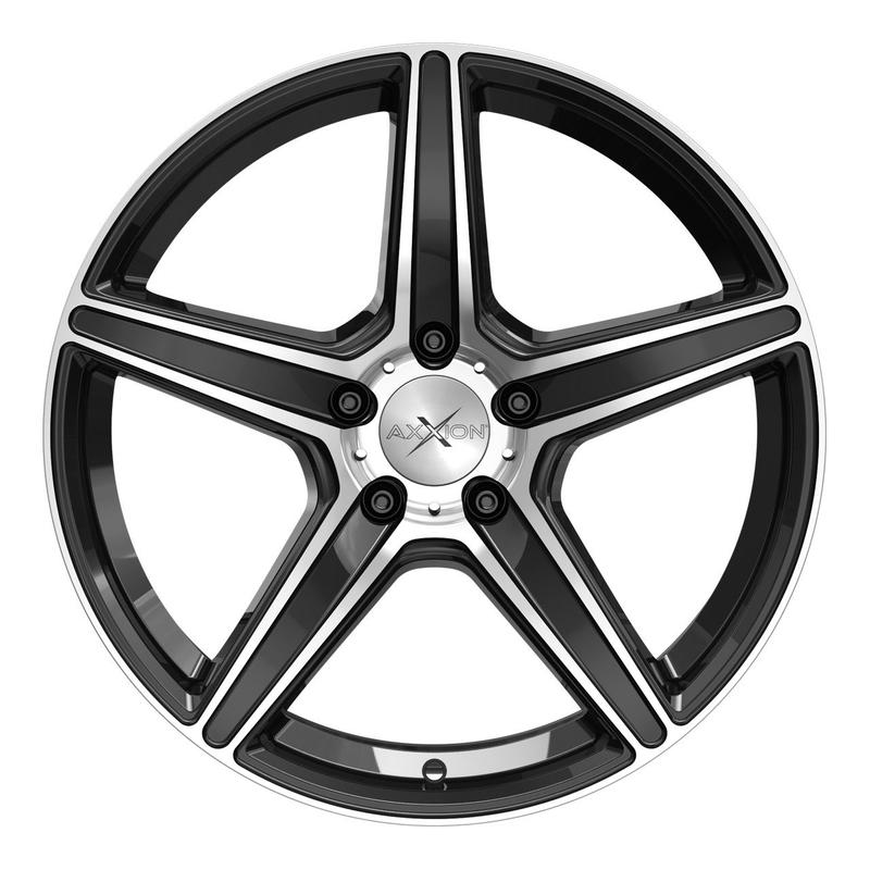 AXXION AX7 SUPER CONCAVE schwarz hochglanzpoliert 8.5Jx19 5x112 ET32