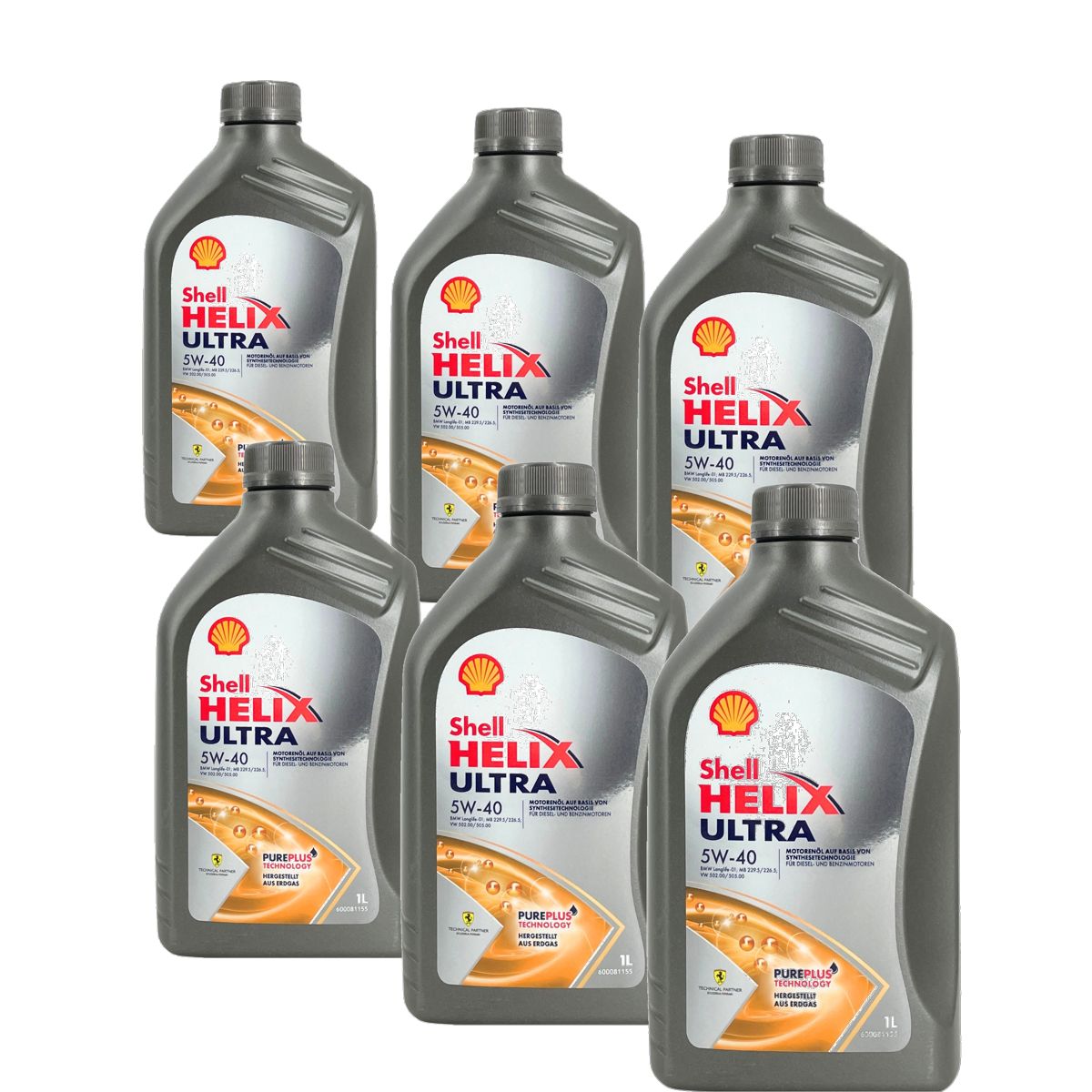 Shell Helix Ultra 5W-40 6x1 Liter