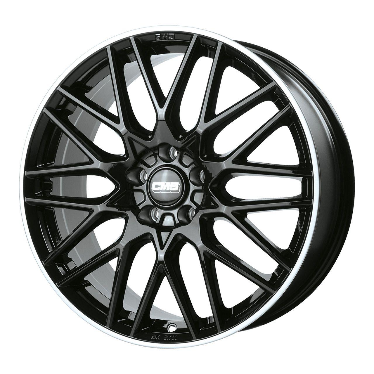 CMS C25-DRB diamond rim black gloss 8.5Jx19 5x108 ET50