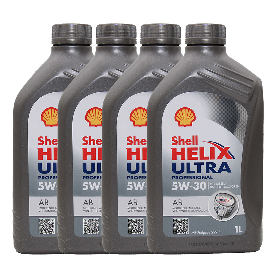 Shell Helix Ultra Professional AB 5W-30 4x1 Liter