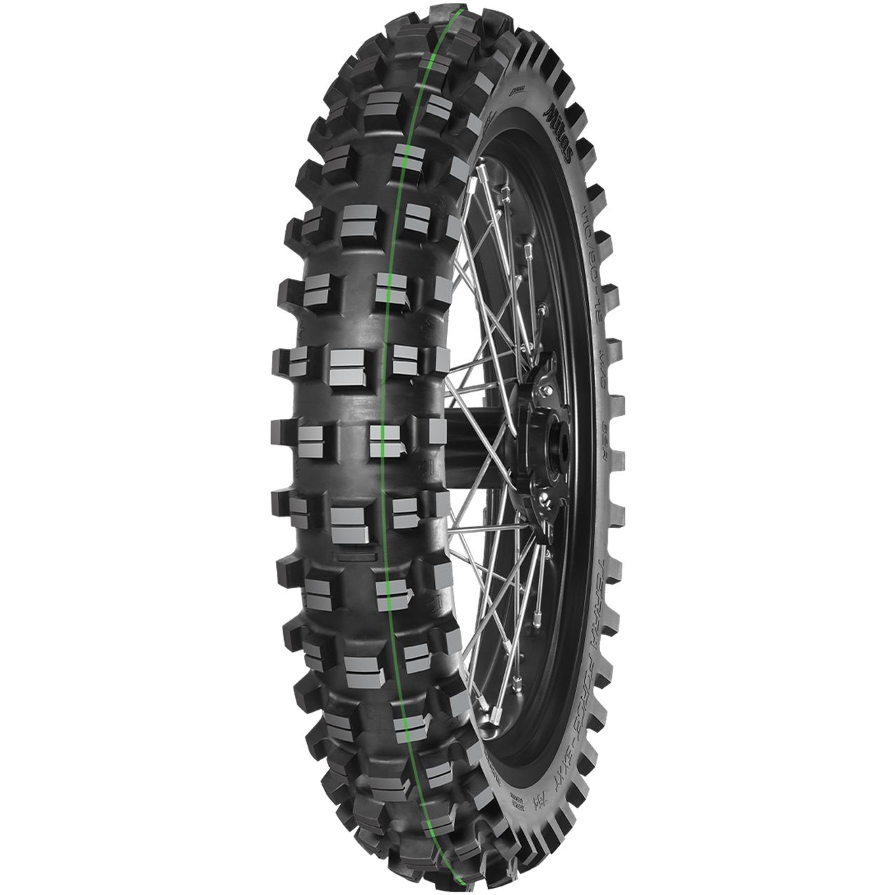 MITAS TERRA FORCE-EX XT SUPERLIGHT (GREEN) 120/90 - 18 TT 65M REAR