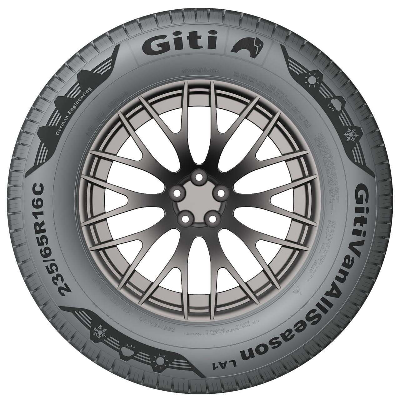 GITI GITIVANALLSEASON LA1 215/65R15C 104/102T BSW