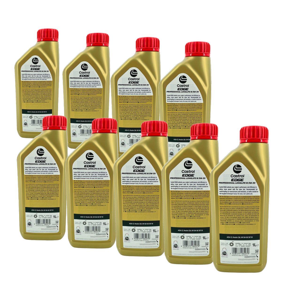 Castrol Edge Professional Longlife 3 5W-30 9x1 Liter