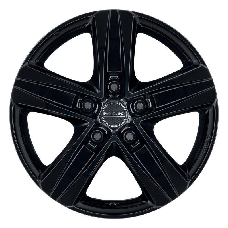 MAK STONE 5 gloss black 7.0Jx17 5x118 ET62
