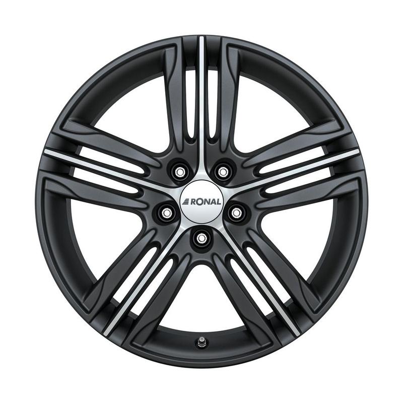 RONAL RONAL R57 mattschwarz 7.5Jx19 5x112 ET50