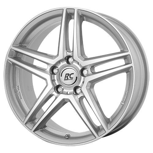 RC-DESIGN RCD17 kristallsilber 8.0Jx18 5x112 ET38