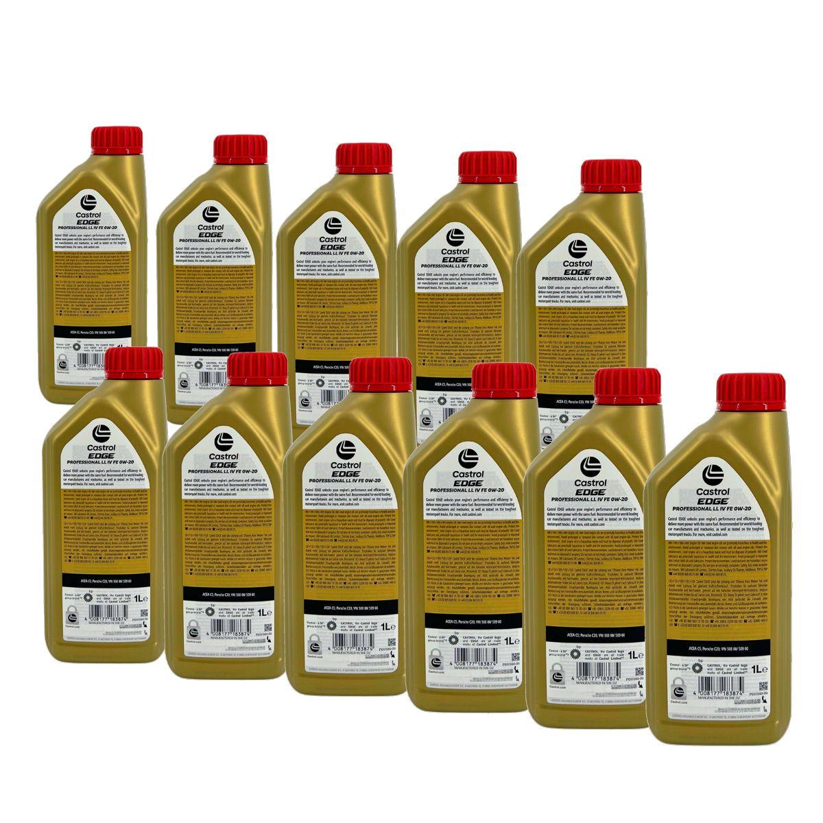 Castrol Edge Professional LL IV FE 0W-20 11x1 Liter