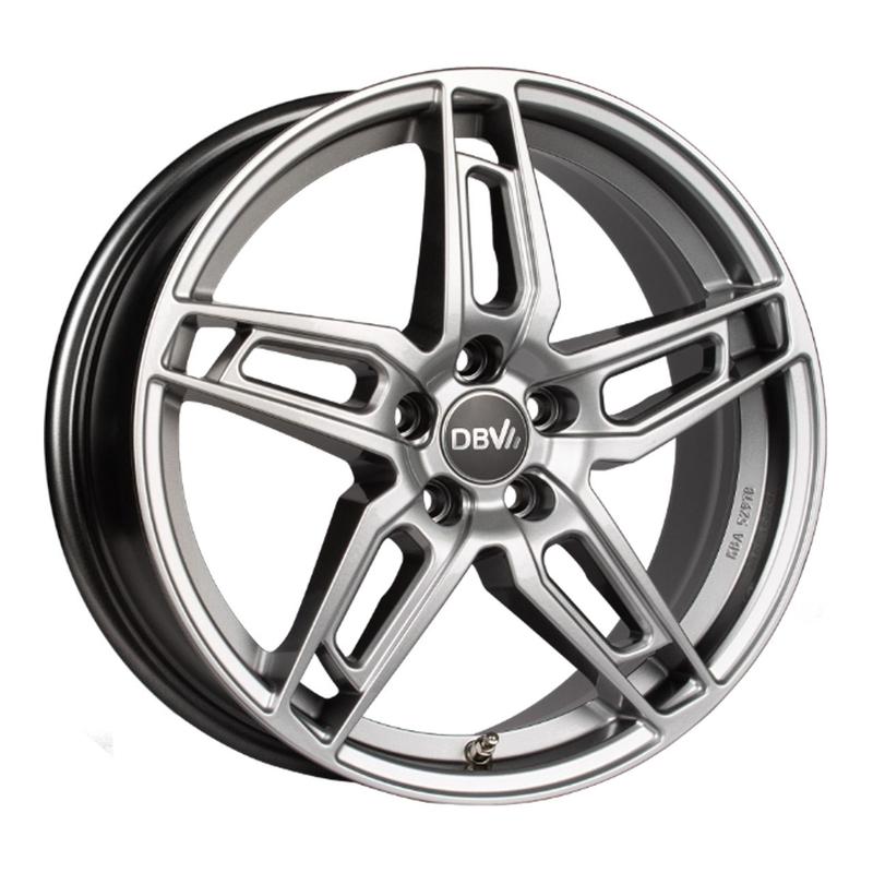 DBV 5DS 005 shadow silber 6.5Jx16 5x114.3 ET40